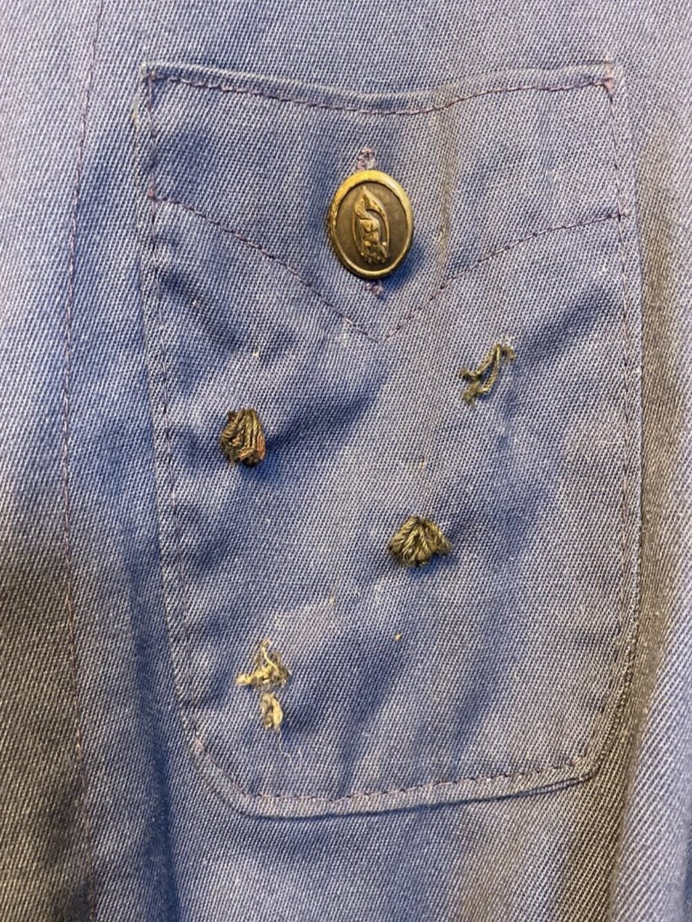 Vtg Culver Military Academy Uniform Jacket Patches Belt Cord Waterbury Buttons - Picture 3 of 14